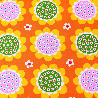 Koko Seki Japanese Import Flower Power 99222-3C Orange