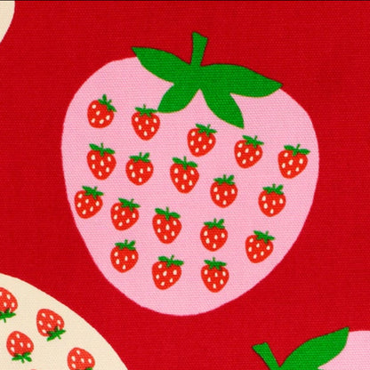 Koko Seki Japanese Import Strawberries Oxford 99222-2C Red