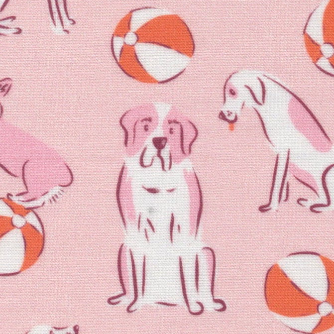Krissy Mast Cloud9 Fabrics Dog Days of Summer Beach Ball Bounce 227411