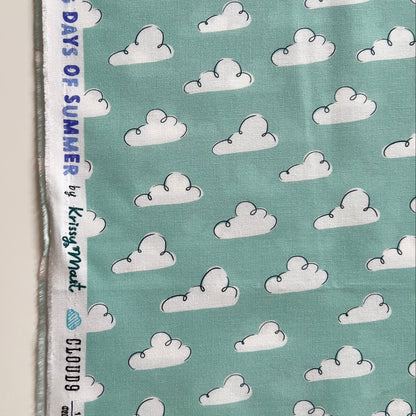 Krissy Mast Cloud9 Fabrics Dog Days of Summer Summer Sky Teal 227413