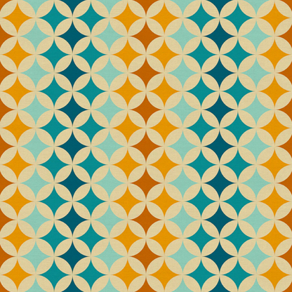 Leanne Friedberg Paintbrush Studio Fabrics Retro Geos Star Studded Teal/Blue 12024080