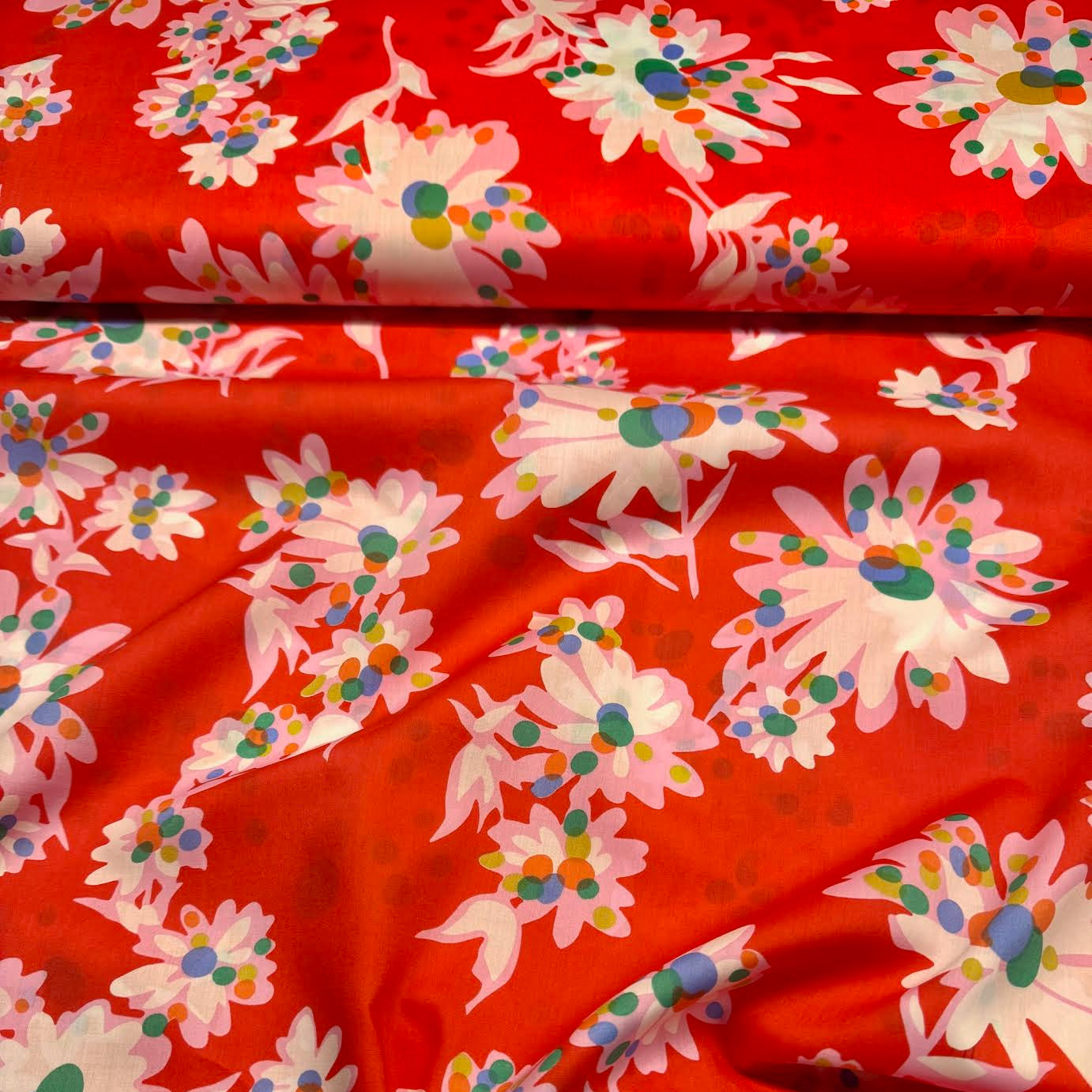 Liberty Fabrics Optic Floral A Tana Lawn SS24: The Liberty Kaleidoscope