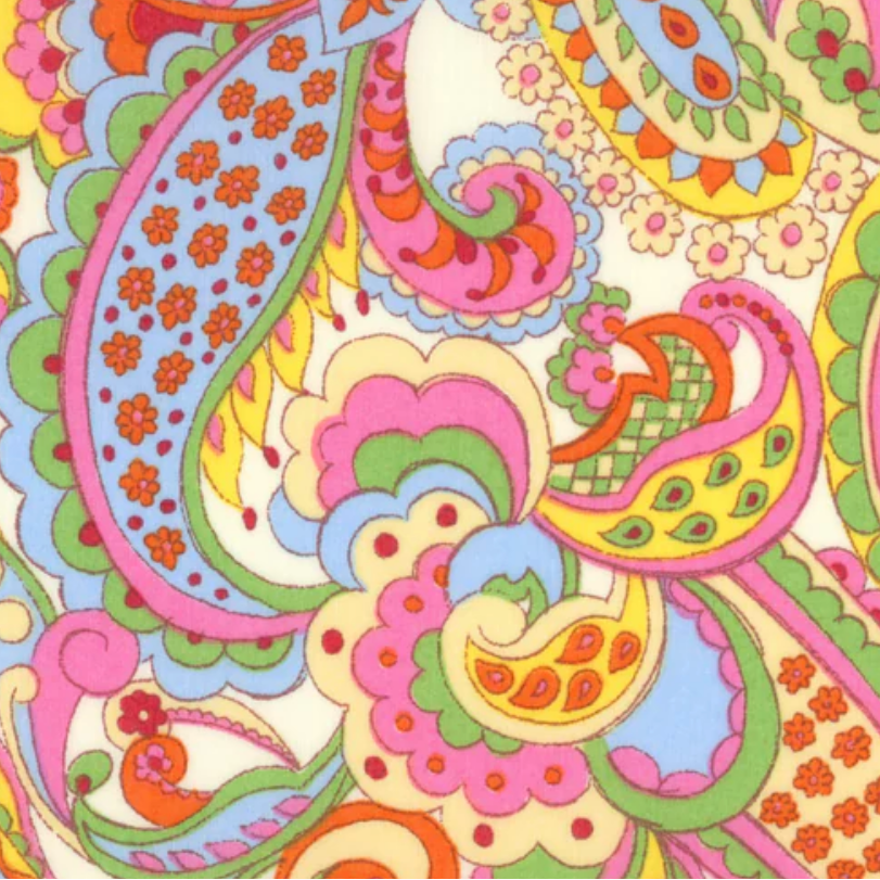 Liberty Fabrics SS26: Floral Rebellion Mr. Paisley Tana Lawn