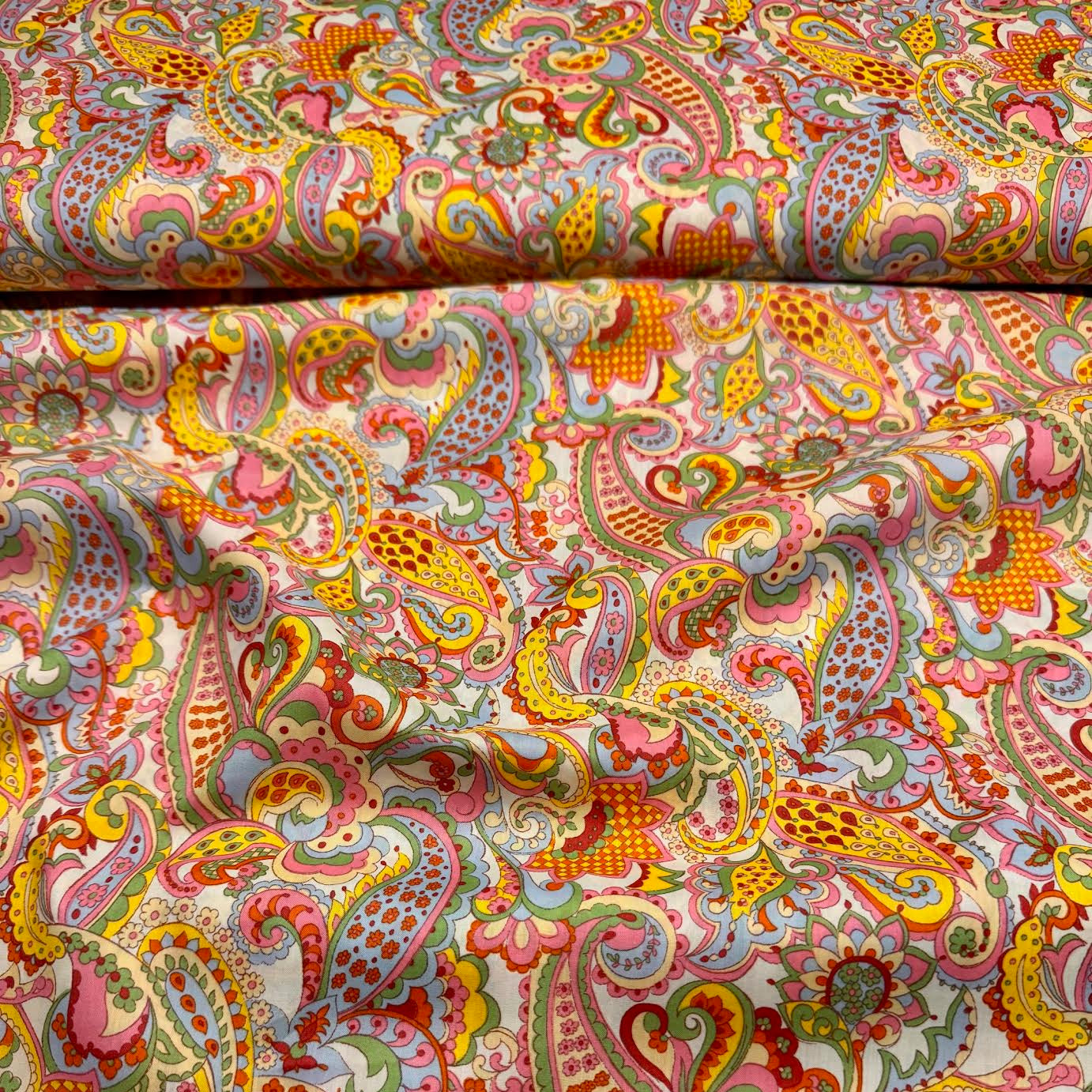 Liberty Fabrics SS26: Floral Rebellion Mr. Paisley Tana Lawn
