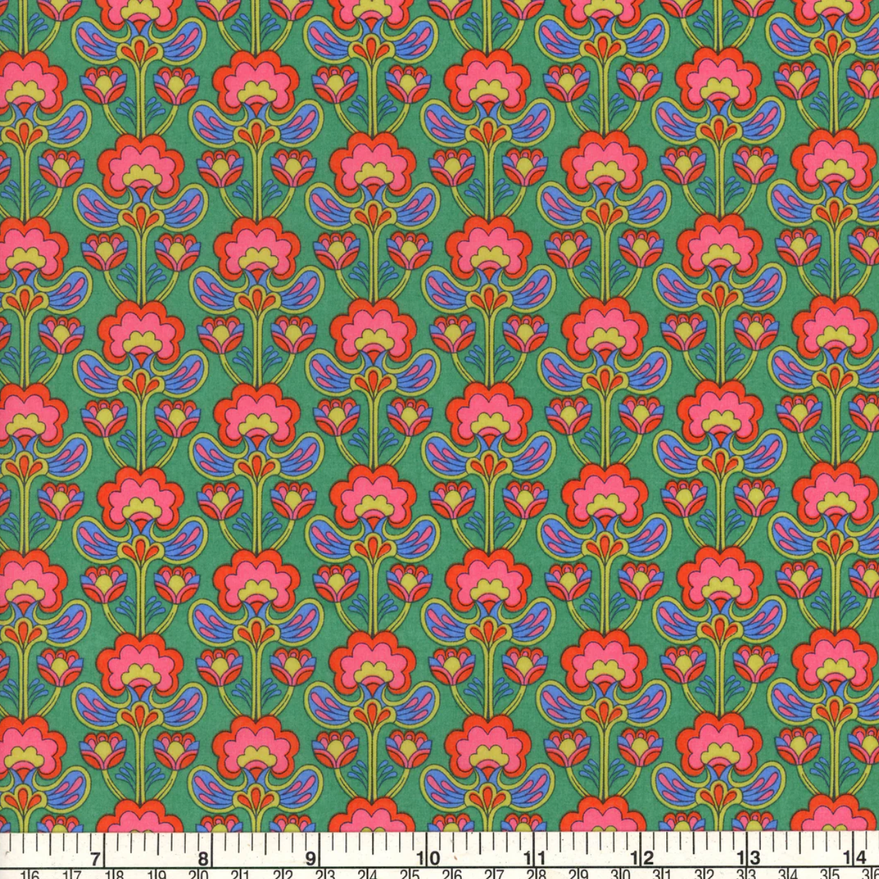 Liberty Fabrics SS26: Floral Rebellion Peacock Posy Tana Lawn