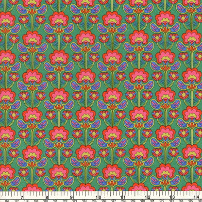 Liberty Fabrics SS26: Floral Rebellion Peacock Posy Tana Lawn