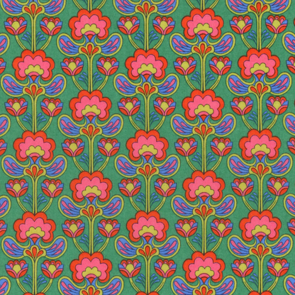 Liberty Fabrics SS26: Floral Rebellion Peacock Posy Tana Lawn