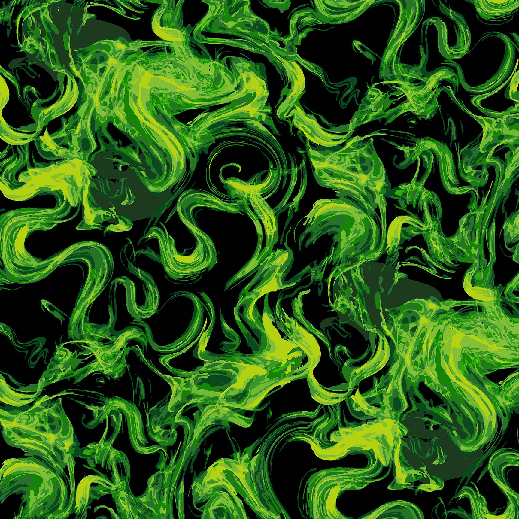 Libs Elliott Andover Fabrics Phantasm Enchantment A-1518-G Venom