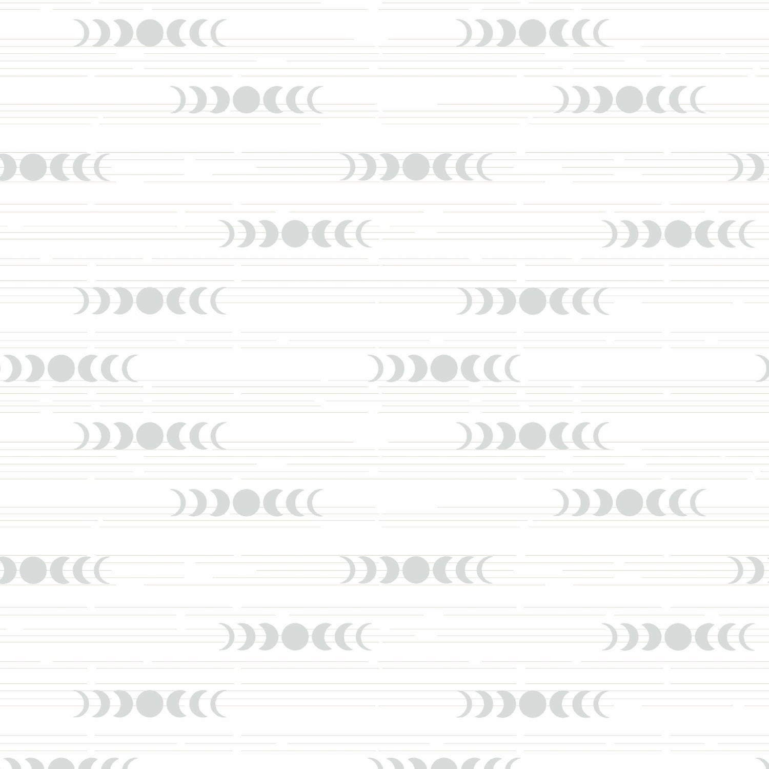 Libs Elliott Andover Fabrics Still Moon Phases A-1351-L white