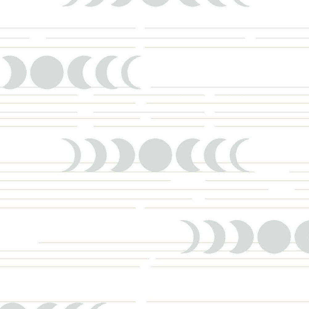 Libs Elliott Andover Fabrics Still Moon Phases A-1351-L white