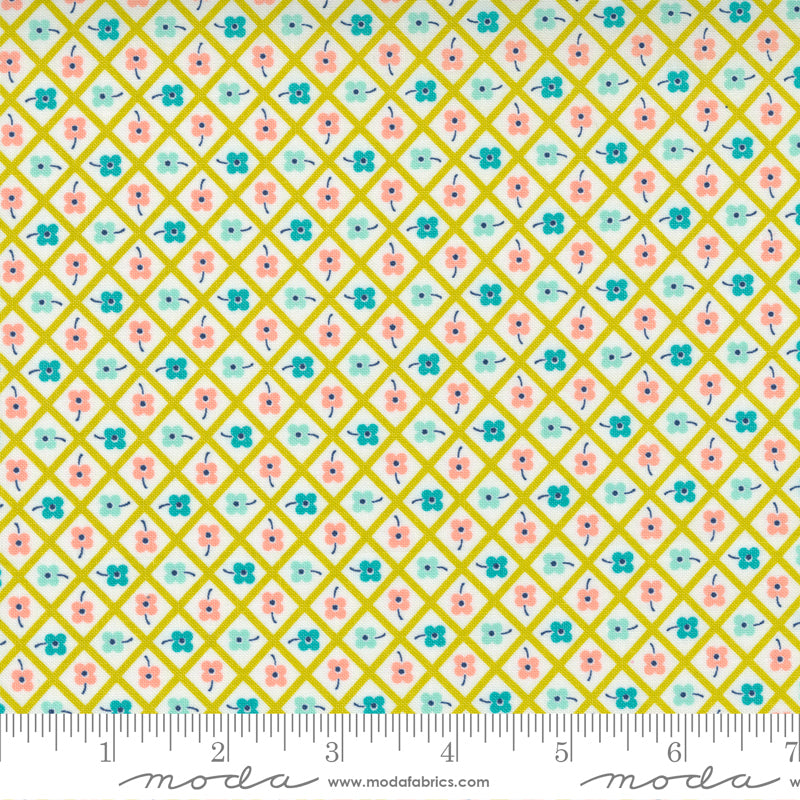 Linzee McCray Moda Fabrics Morning Light Chockablock Sprout 2334516