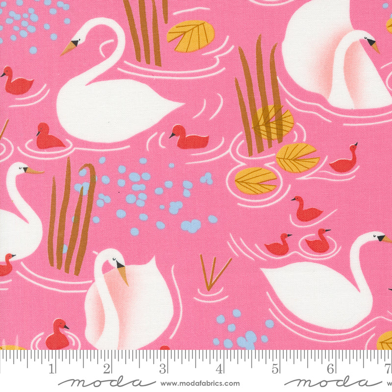 Lizzy House Moda Fabrics Love Letter Little Loves 37121 21 Pond