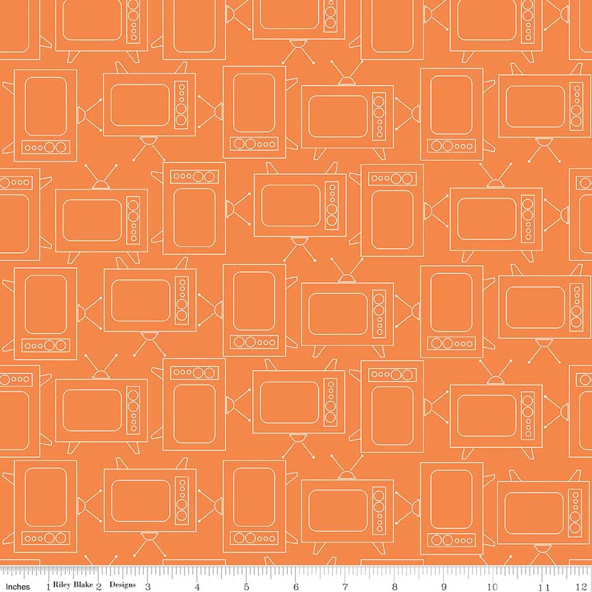 Lori Holt Riley Blake Designs Bee Basics TV C6411-ORANGE