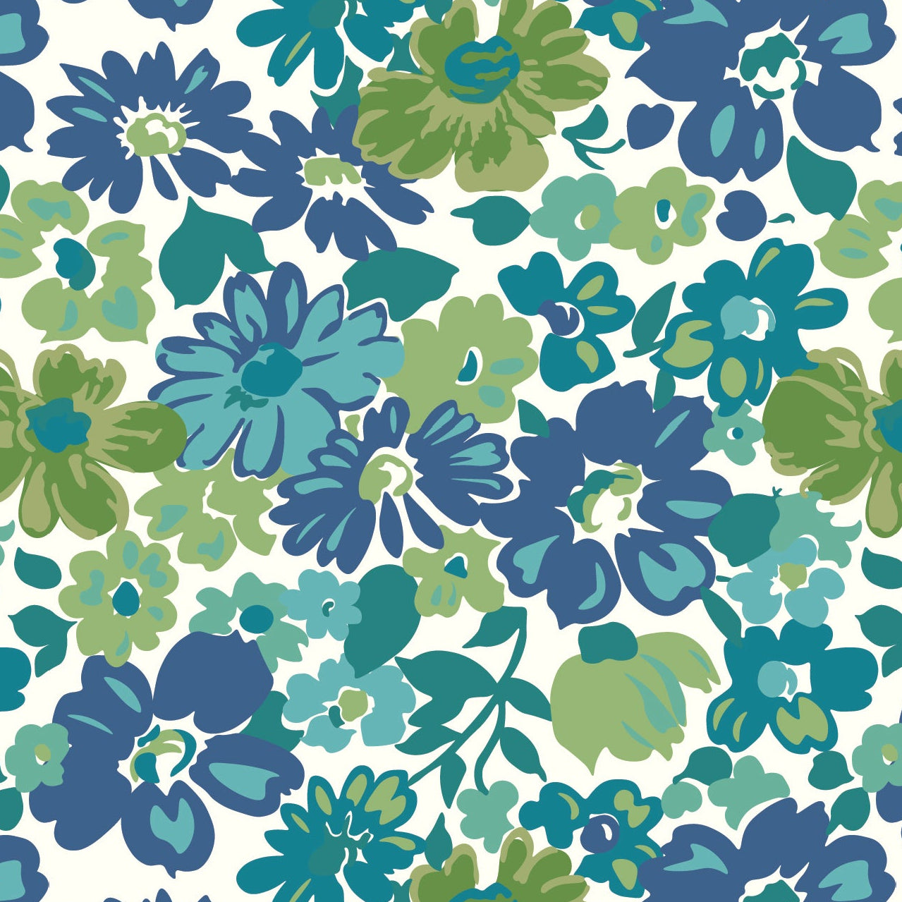 Lori Holt Riley Blake Designs Bee Vintage Mildred C13070-BLUE