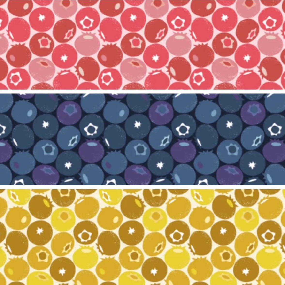 Los van Oosten RJR Fabrics Cotton + Steel Blueberry 
