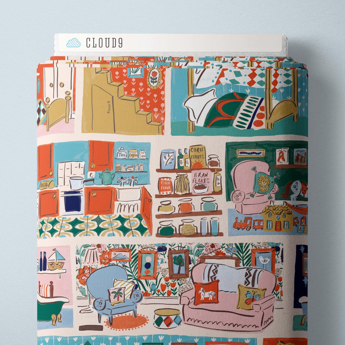 Louise Cunningham Cloud9 Organic Fabrics House Mouse Home 228741