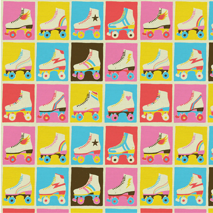 Lysa_Flower_Paintbrush_Studio_Fabrics_Let the Good Times Roll Skate Stripes 12021755