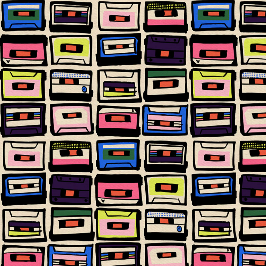 Lysa Flower Paintbrush Studio Fabrics Rebel Girl Demo Tape 12021850