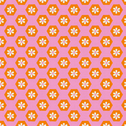 Lysa Flower Paintbrush Studio Fabrics Sunshine Inn Groovy Floral 12022732