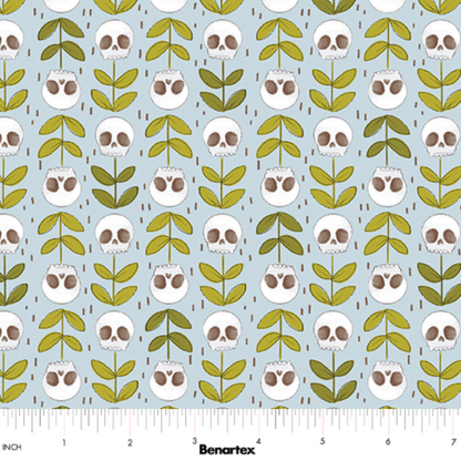 Marin Sutton Benartex Spellbound Necromancy 17133-05 Blue