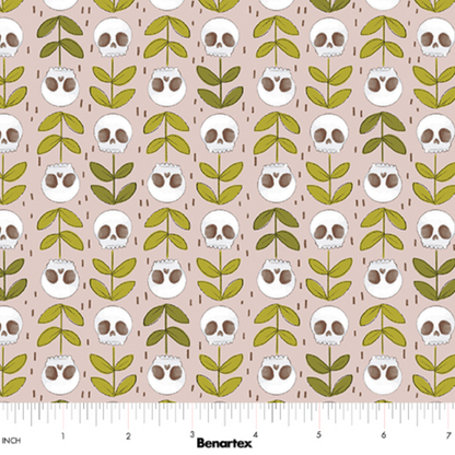 Marin Sutton Benartex Spellbound Necromancy 17133-20 Pink