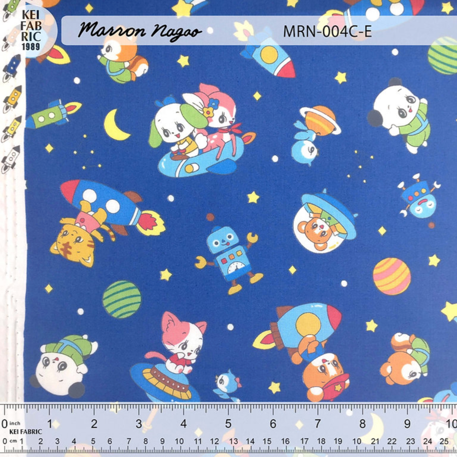 Marron Nagao Kawaii Kei Fabric Japanese Import MRN-004C-E