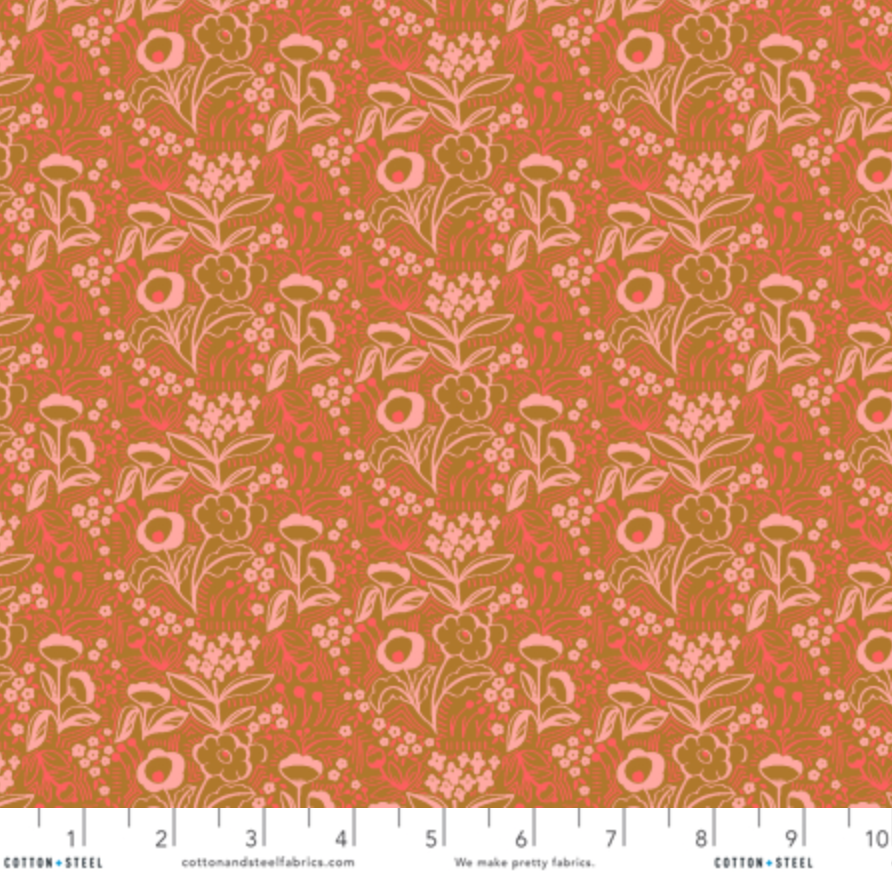 Megan Carter Cotton + Steel RJR Fabrics Dream Ensemble Tea Garden Kiss MC504-OT3 On the Horizon