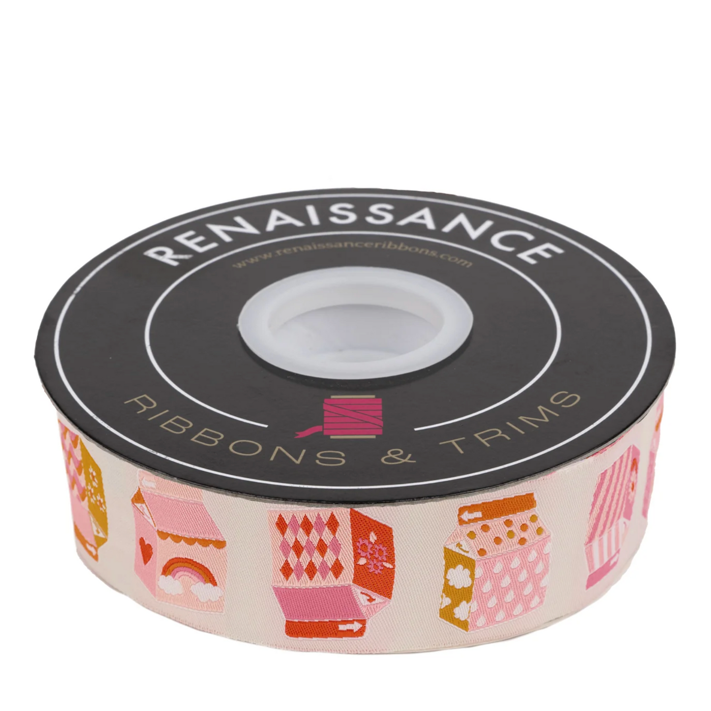 Melody Miller Juice Boxes Ruby Star Society Renaissance Ribbons Moda MM-103/38mm Col 01_y