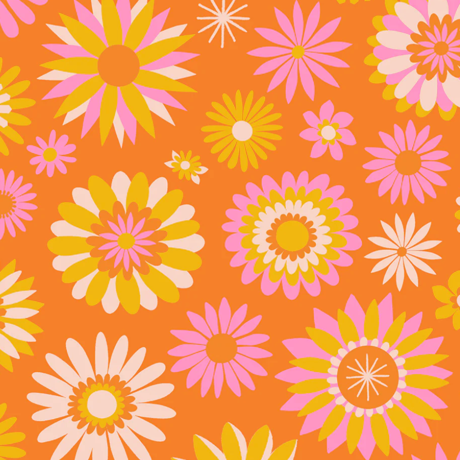 Melody Miller Ruby Star Society Moda Carousel Kaleidoscope Orange RS0097 14