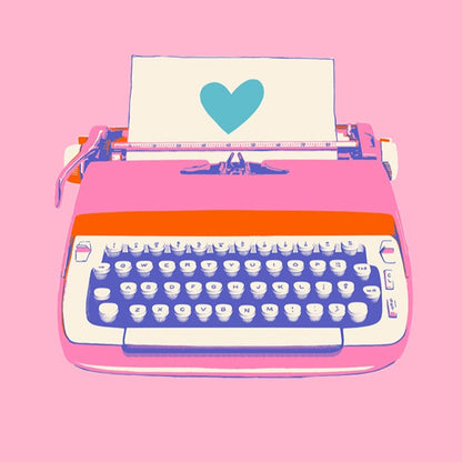 Melody Miller Ruby Star Society Moda Fabrics Best Day Ever Typewriters RS0104 14 Posy