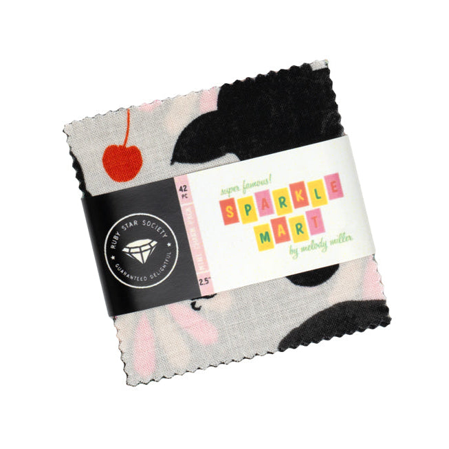 Melody Miller Ruby Star Society Moda Fabrics Sparkle Mart Charm Pack RS0116MC