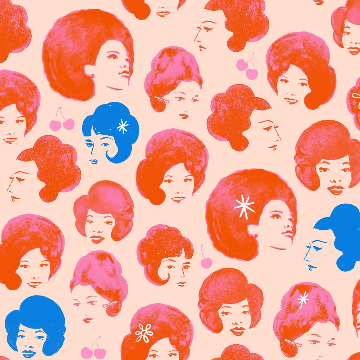 Melody Miller Ruby Star Society Moda Fabrics Sparkle Mart Dotties Friends RS0120 15 Peach Blossom