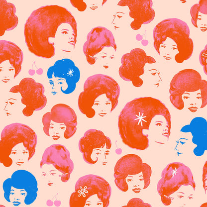 Melody Miller Ruby Star Society Moda Fabrics Sparkle Mart Dotties Friends RS0120 15 Peach Blossom