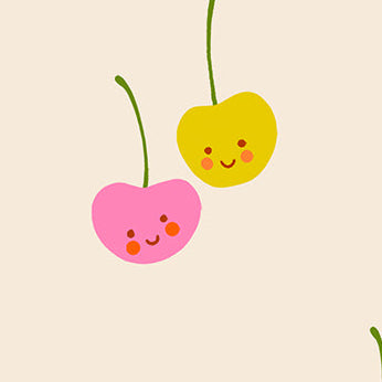 Melody Miller Ruby Star Society Moda Fabrics Trinketry Cherry Friends RS0112 11 Natural