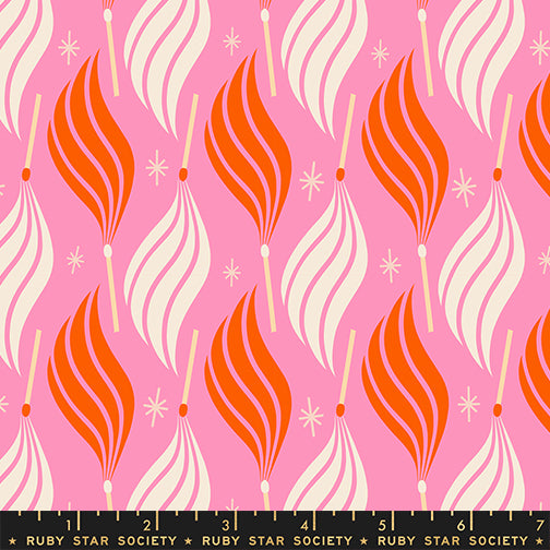 Melody Miller Ruby Star Society Moda Fabrics Trinketry Lit RS0113 15 Flamingo