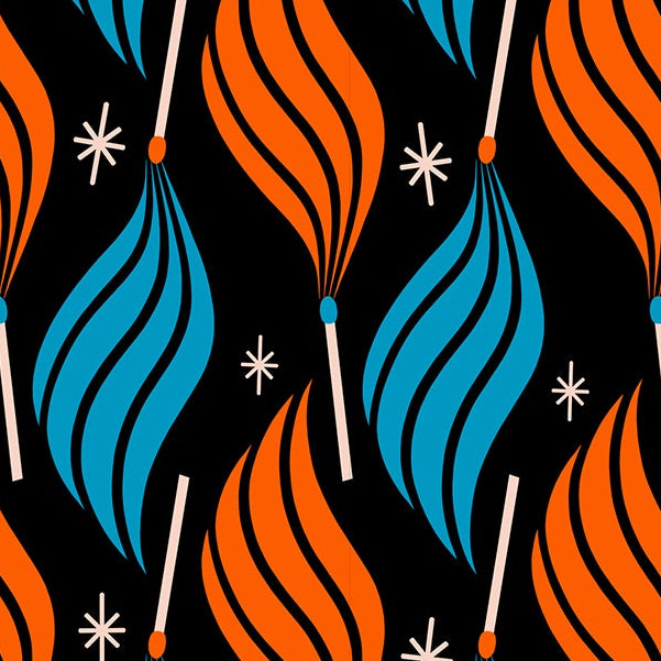 Melody Miller Ruby Star Society Moda Fabrics Trinketry Lit RS0113 17 Black