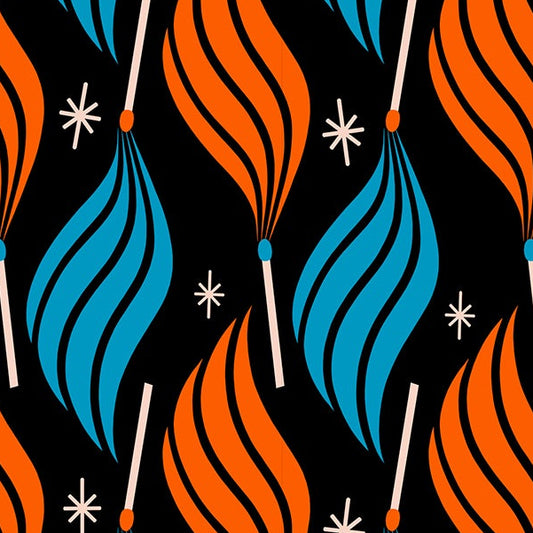 Melody Miller Ruby Star Society Moda Fabrics Trinketry Lit RS0113 17 Black