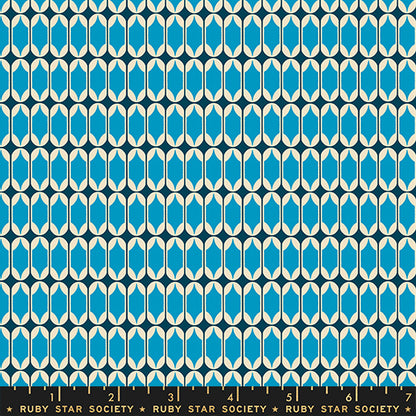 Melody Miller Ruby Star Society Moda Fabrics Trinketry Matchbook RS011516 Bright Blue