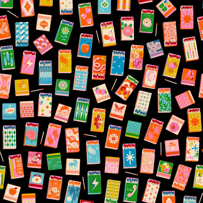 Melody Miller Ruby Star Society Moda Fabrics Trinketry Matchmaker RS0109 21 Black