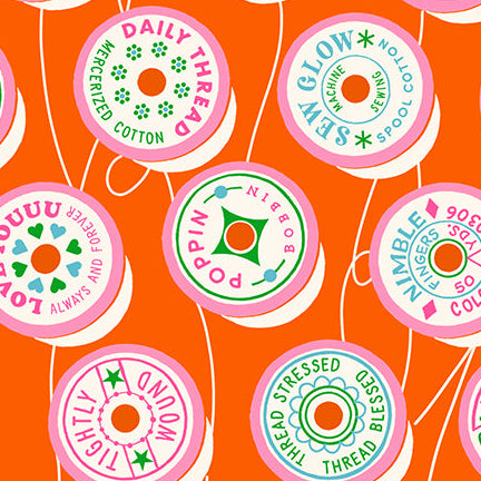 Melody Miller Ruby Star Society Moda Fabrics Trinketry Spools RS011113 Goldfish