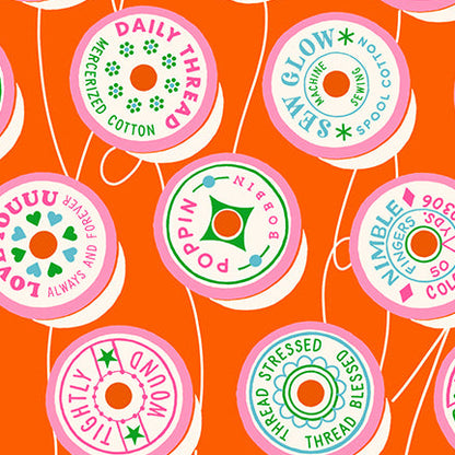 Melody Miller Ruby Star Society Moda Fabrics Trinketry Spools RS011113 Goldfish