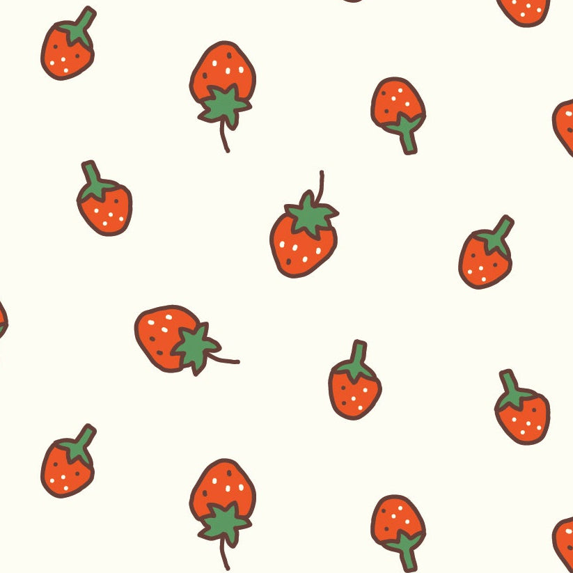 Strawberries by Minki Kim | Cream – May The One-Fourth Be With You
