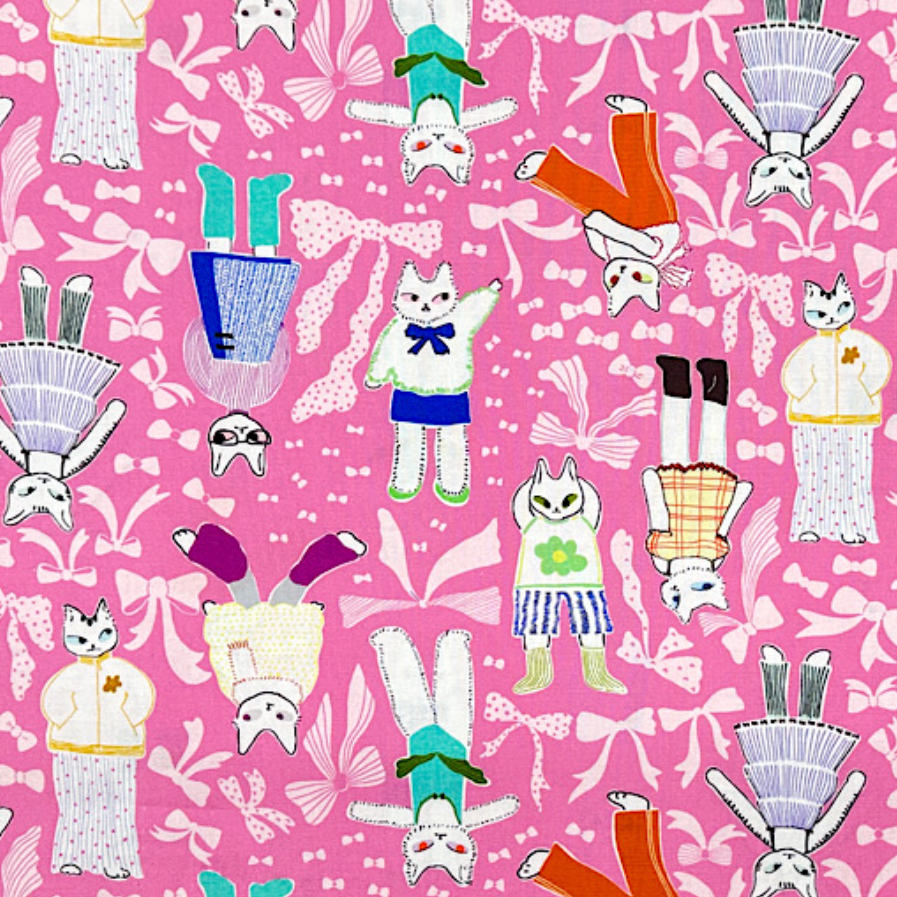 Moelan Studio Nora Fabrics The Cozy Closet AM1041-B Pink