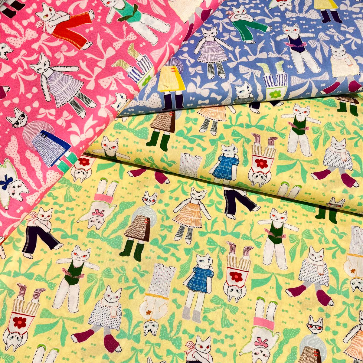 Moelan_Studio_Nora_Japanese_Fabrics_The_Open_Closet_Yellow AM1041-C