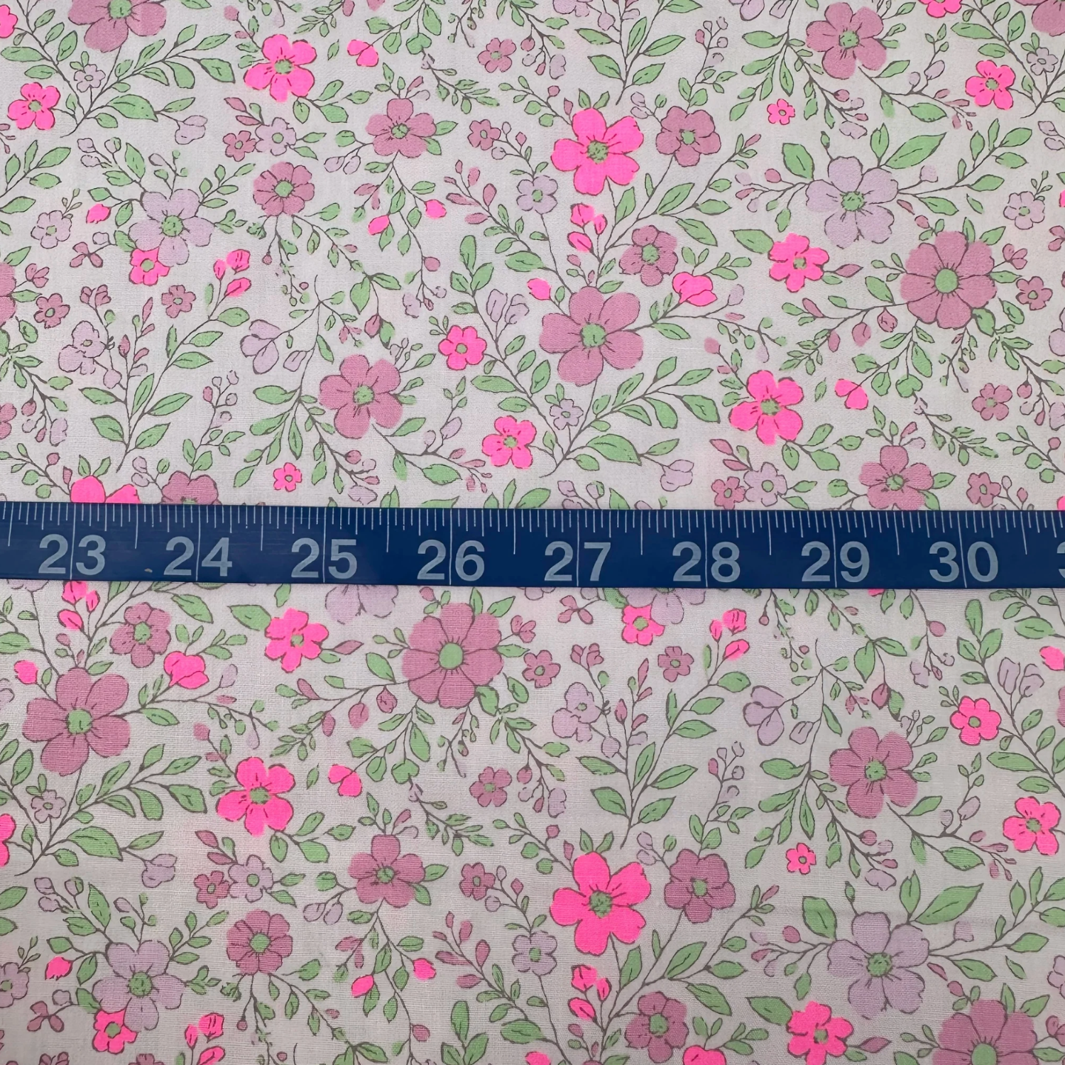 Neon Flower Pink Neon Pink Fabric Japanese Import