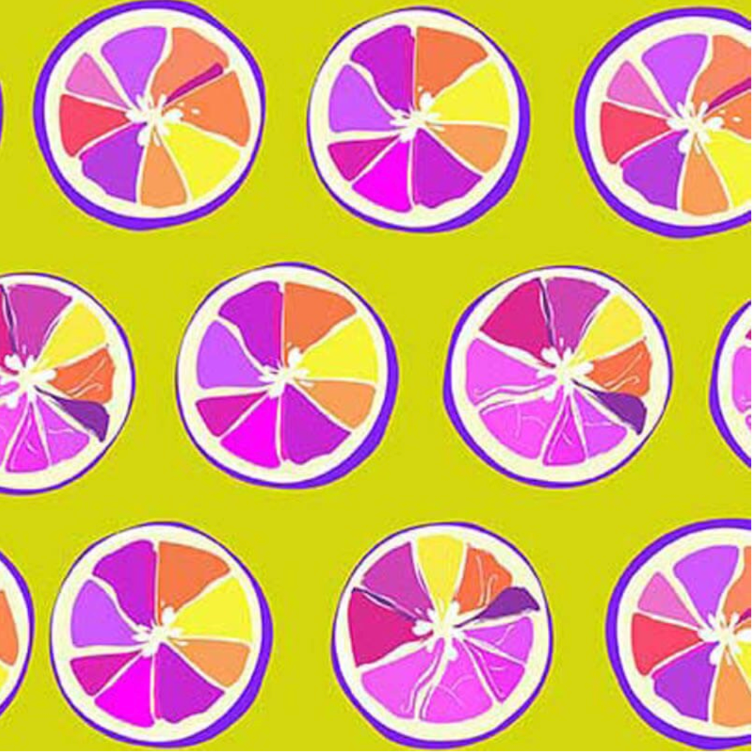 Olivia Klue RB Studios Citrus Pop Knock Knock Chartreuse RBS-CT4620-28