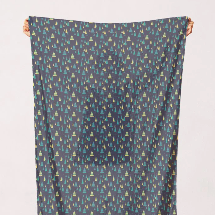 PBS Fabrics Paintbrush Studio Fabrics Night of the Nutcracker Christmas Trees 12019591