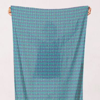 Paintbrush Studio Fabrics Night of the Nutcracker Argyle Blue 12019601 