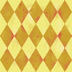 Paintbrush Studio Fabrics Night of the Nutcracker Argyle Gold 12019603