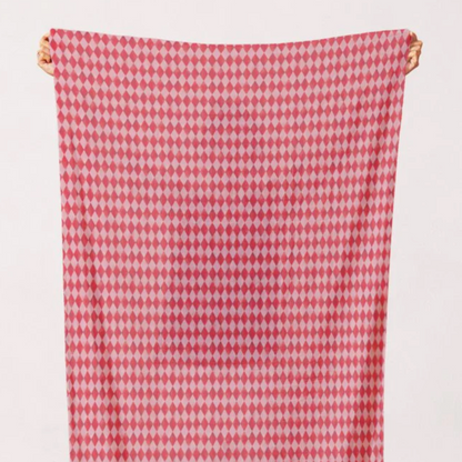 Paintbrush Studio Fabrics Night of the Nutcracker Argyle Red 12019602